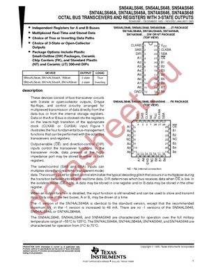 SN74AS648DW datasheet  